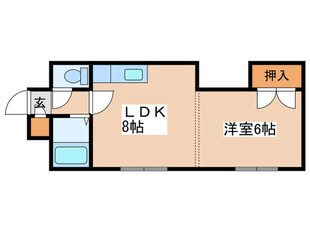 ナチュレ南５条の物件間取画像